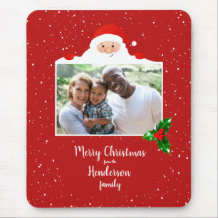 Mousepad Papais noeis Festivos Cheeky - Foto Personalizada 