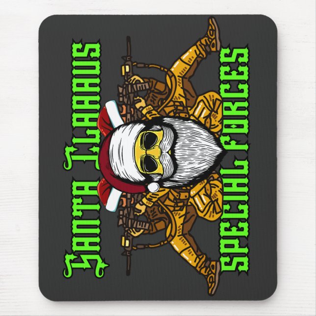 Mousepad Papais noeis, forças especiais, exército (Frente)