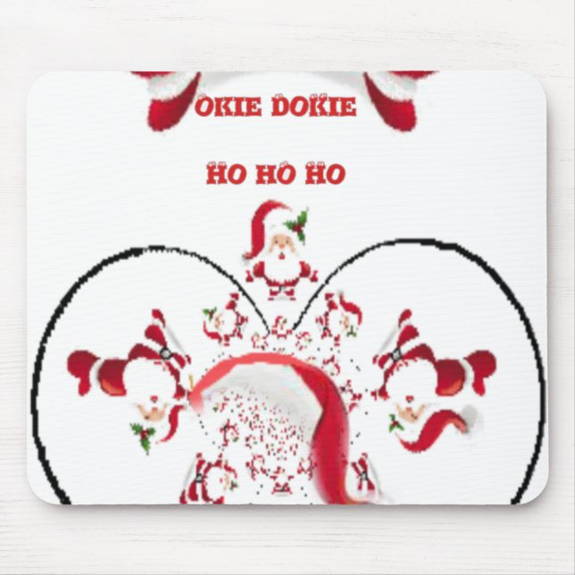 Mousepad Papais noeis Oki Dokie! (Frente)