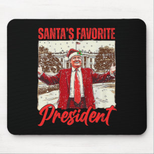 Mousepad Papais noeis Presidente Favorito Trump 2024 Fu Nat
