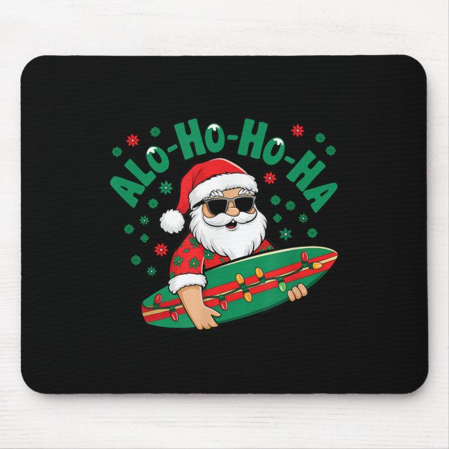 Mousepad Papais noeis surpreendentes havaianos Alo-ho-ha su (Frente)