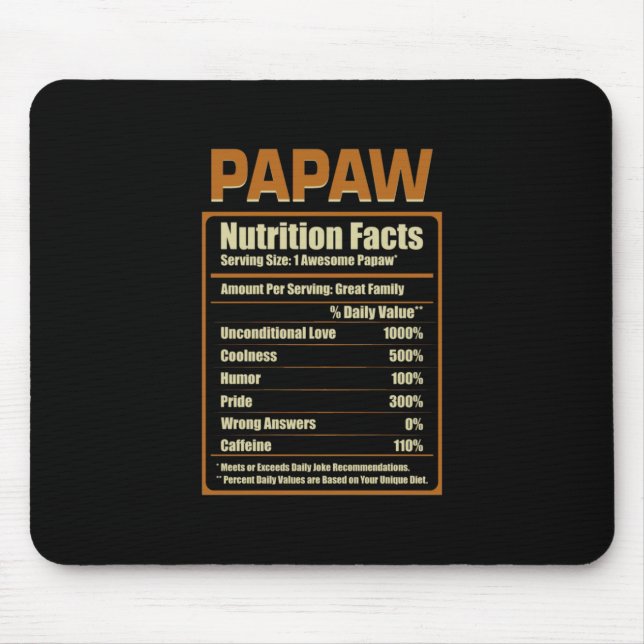 Mousepad Papaw Nutrição Fata Amor Incondicional (Frente)