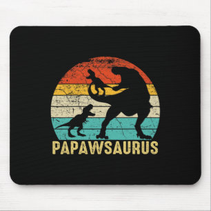 Mousepad Papawsaurus Rex Papaw Dinossauro 2 Crianças Dia do