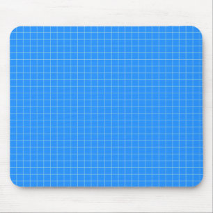 Mousepad Papel de gráfico azul
