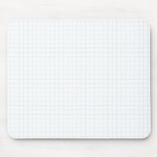 Mousepad Papel de gráfico azul e branco