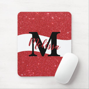 Mousepad Papel de mouse personalizado com glitter