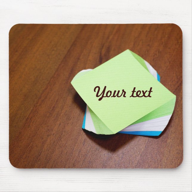 Mousepad Papel de nota (Frente)