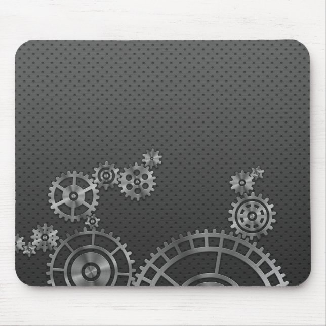 Mousepad Papel de parede da roda de engrenagem (Frente)