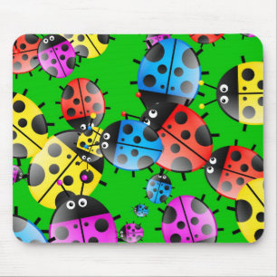 Mousepad Papel de parede do joaninha