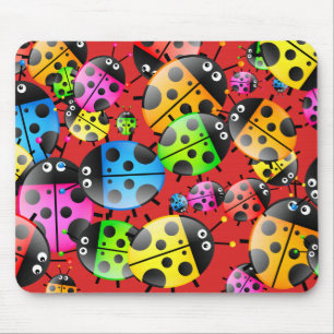 Mousepad Papel de parede do joaninha