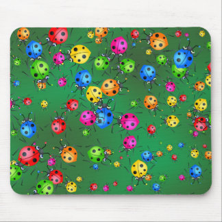 Mousepad Papel de parede do joaninha