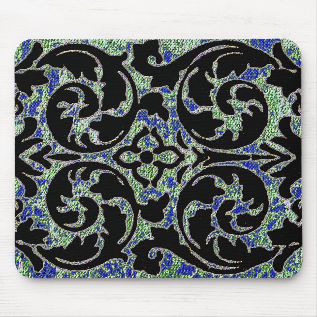 Mousepad Papel de parede dos anos 60 (Frente)