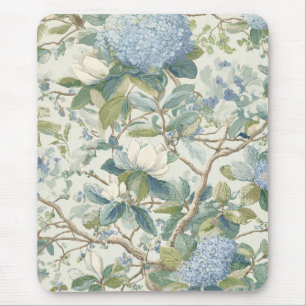 Mousepad Papel de Parede Magnólia Pequena Salgueiro Floral