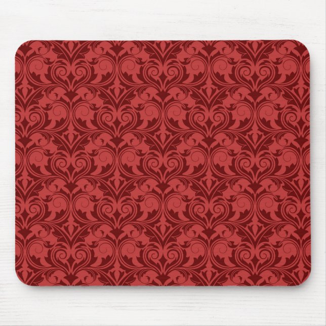 Mousepad Papel de parede vermelho (Frente)
