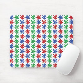 Mousepad Papel de Rato de Computador com Padrão Abstrato Ím