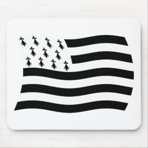 Mousepad Papel de Rato de Computador da Bandeira da Bretanh