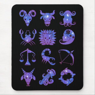 Mousepad Papel de Rato dos Signos do Zodíaco