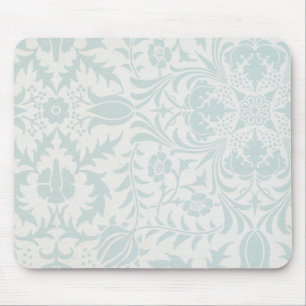 Mousepad Papel do teto do Borage de William Morris no azul