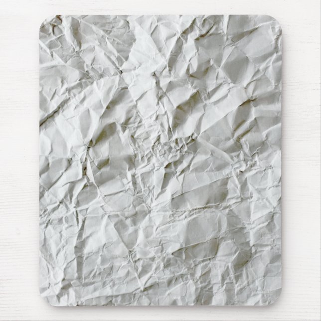 Mousepad Papel enrugado e engraçado (Frente)