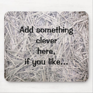 Mousepad Papel Shredded