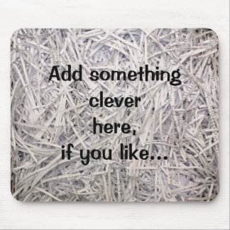 Mousepad Papel Shredded