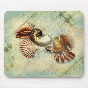 Mousepad Papel Tecido de Desentupimento do Vintage Seasheld