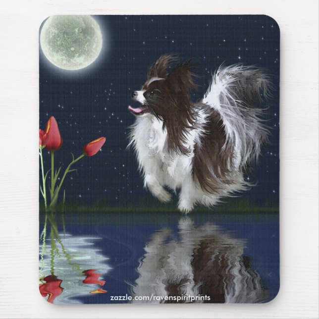 MOUSEPAD PAPILÃO DE CACHORRO FANTASIA (Frente)