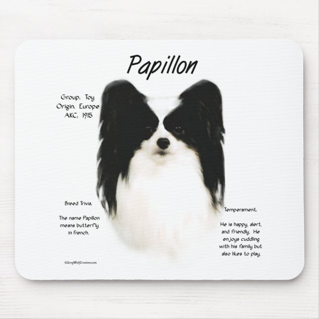 Mousepad Papillon History Design (Frente)