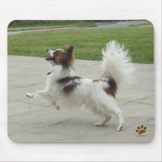 Mousepad Papillon Jumping