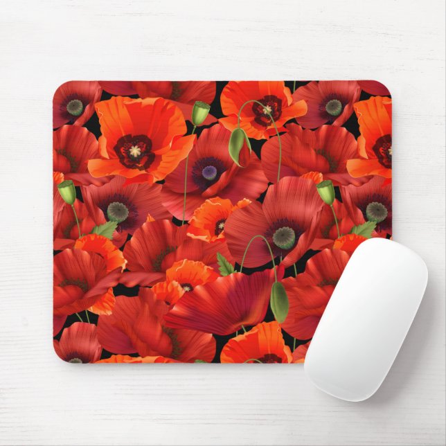 Mousepad Papoula (Com mouse)