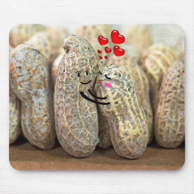 Mousepad Par do Amor dos Amendoins (Frente)