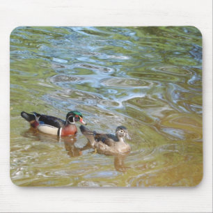 Mousepad Par Pato de Madeira