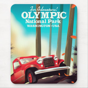 Mousepad Para a aventura! Parque nacional olímpico