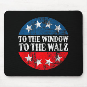 Mousepad Para A Janela Para Waltz Kamala Harris B Para O