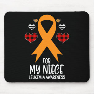 Mousepad Para a minha sobrinha "Sensibilização para a Leuce