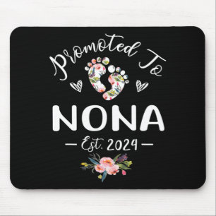 Mousepad Para a Nona Est 2024 Flor Dia das Mães