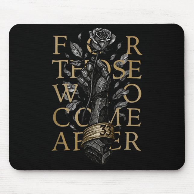 Mousepad Para Aqueles Que Vêm Depois (Frente)