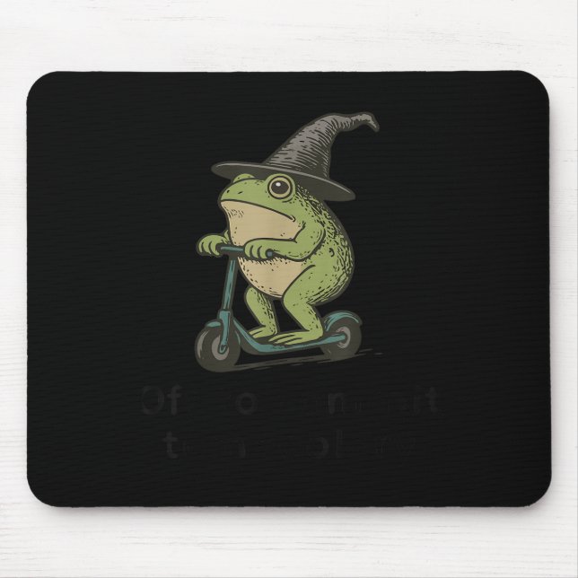 Mousepad Para Cometer O Sapo Da Fooleria Do Tom, Curioso Pa (Frente)