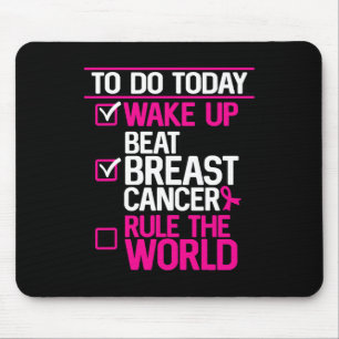 Mousepad Para Fazer Hoje O Cancer Da Mama O Mundo Rosa