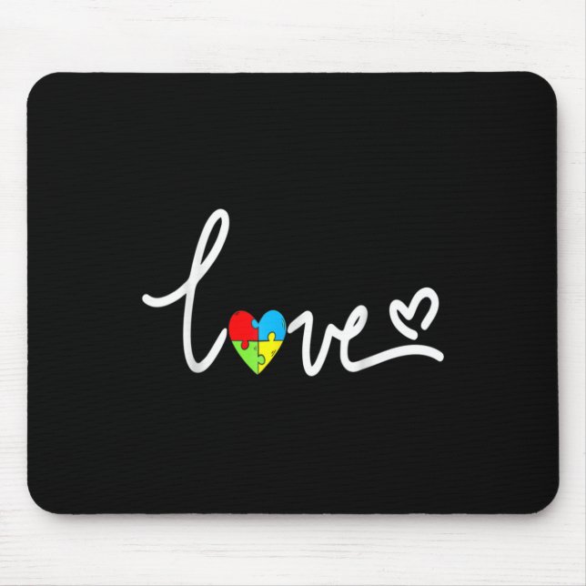 Mousepad Para Homens Autismo Sensibilização Teto Mais Taman (Frente)