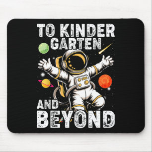 Mousepad Para o jardim de infância e além astronauta de vol
