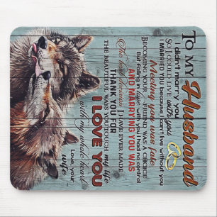 Mousepad Para o meu marido Presente Perfeito Para O Marid