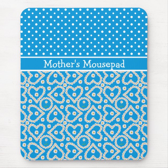 Mousepad para Personalizar: Cadeias de margarida P (Frente)