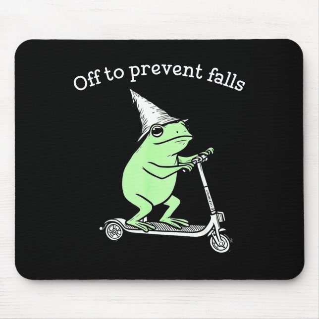 Mousepad Para Prevenção de Quedas Divertida Spt Pta Enferme (Frente)