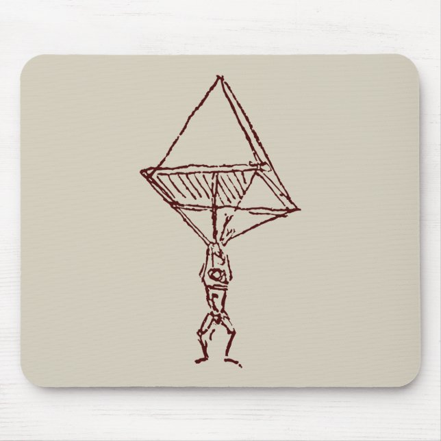 Mousepad pára-quedas (Frente)