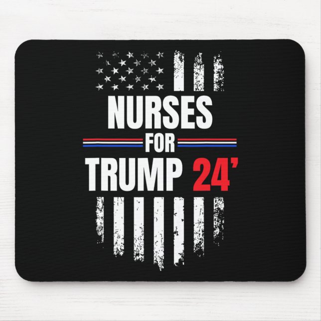 Mousepad Para Trump 2024 American Flag (Frente)