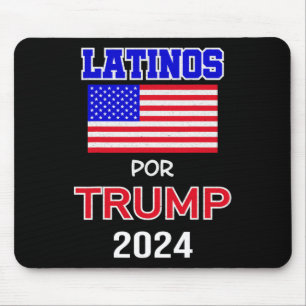 Mousepad Para Trump 2024 Pro Trump Gift - Latinos Por Trump