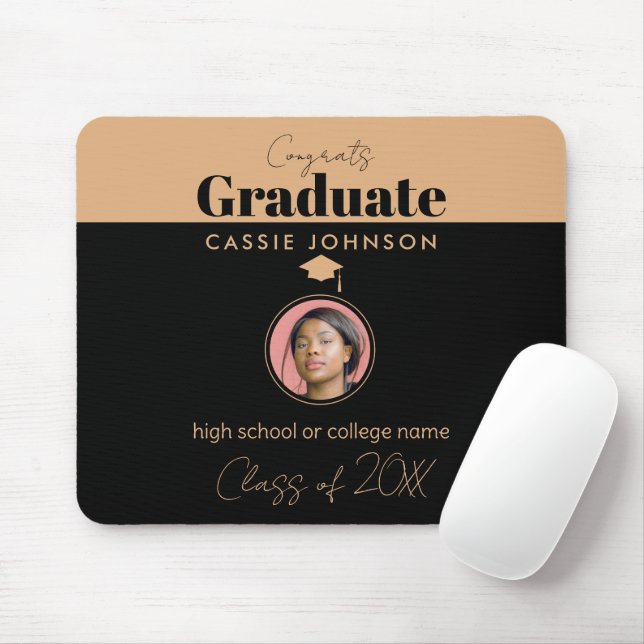 Mousepad Parabéns Classe de Formando de 2023 (Com mouse)