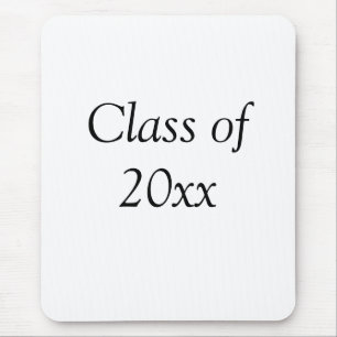 Mousepad Parabéns pela formatura turma de 20xx adicionar no