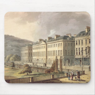 Mousepad Parada norte, 'do banho ilustrado por uma série o